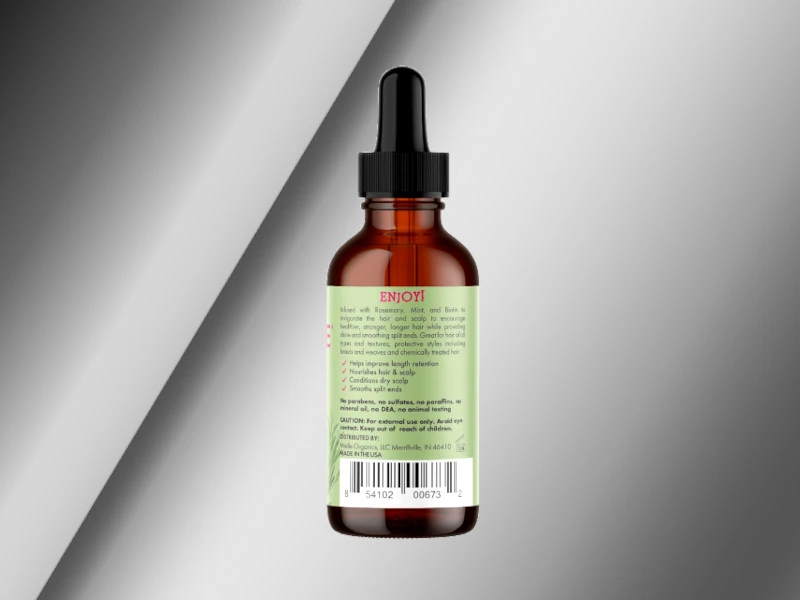 Scalp & Hair Strengthening Oil Features