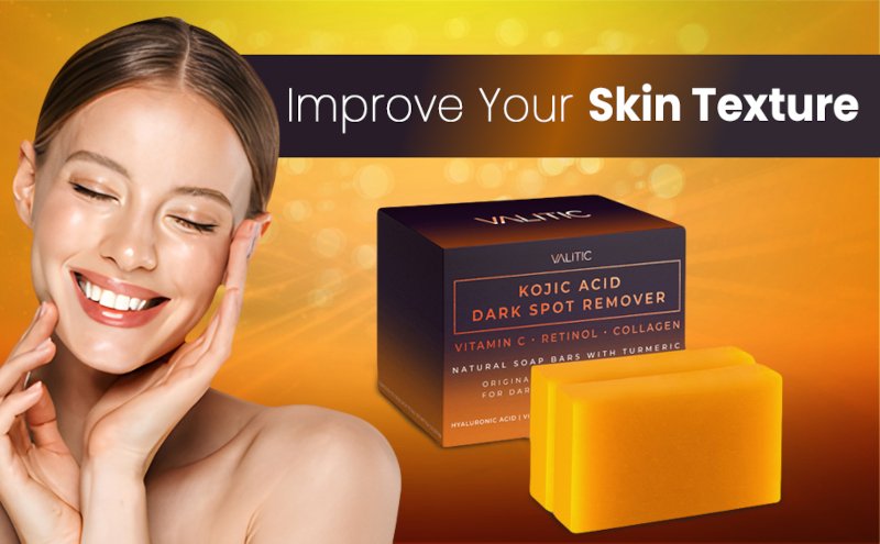 VALITIC Kojic Acid Dark Spot Remover Soap Bars