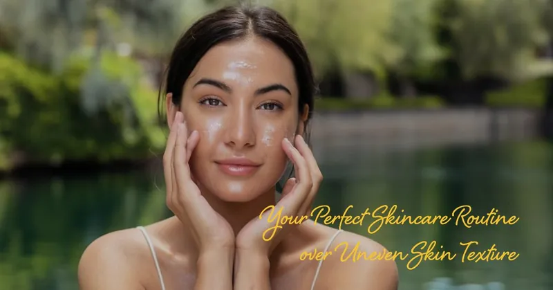 Skincare Routine Over Uneven Skin Texture Skincare Routine Over Uneven Skin Texture
