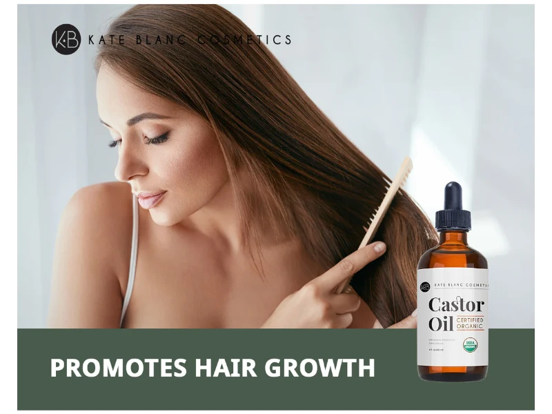 Kate Blanc Cosmetics Organic Castor Oil for hair