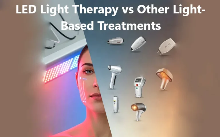 LED Light Therapy vs Other Light Based Treatments
