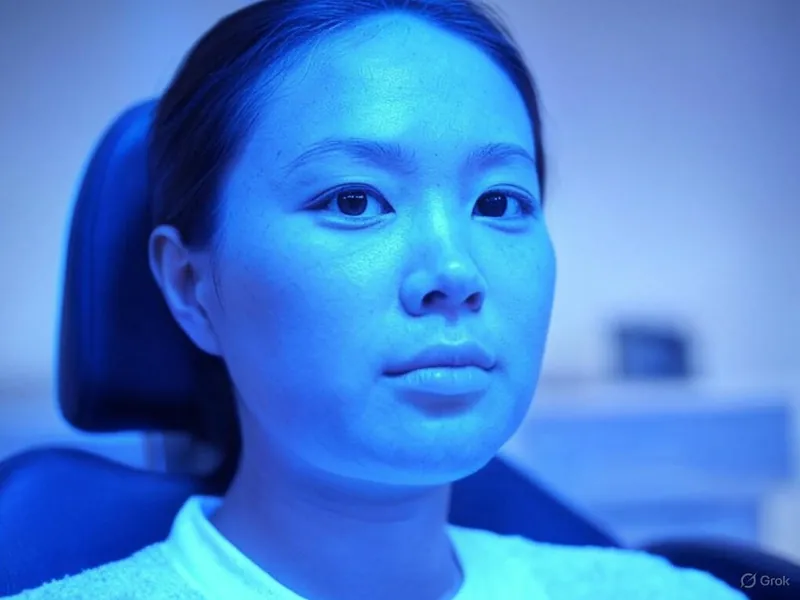 Blue Light Therapy for Acne 7 Tracking Results with Blue Light Therapy