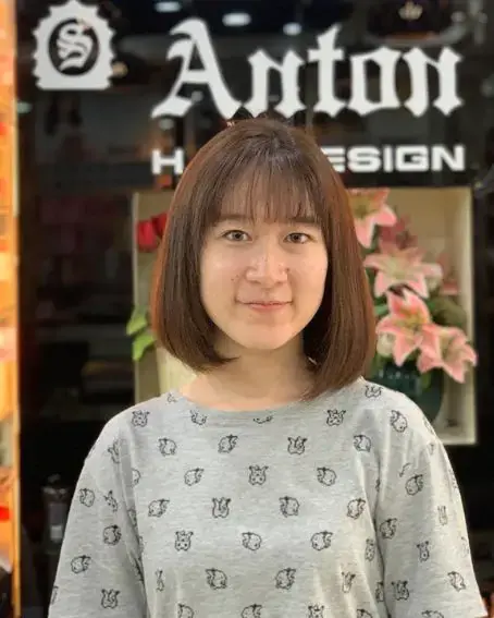 Stylish Bob Haircuts with Bangs 18 17. Classic Bob Cut With Bangs