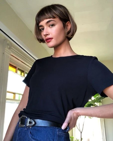 Stylish Bob Haircuts with Bangs 6 Short Bob With Bangs