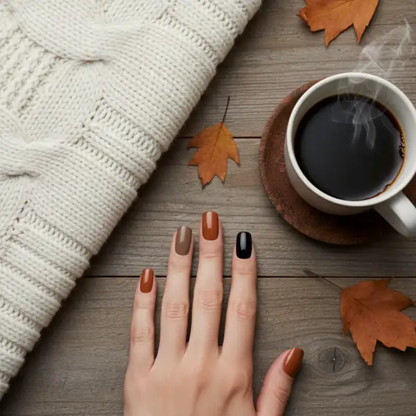 Fall Nails Color Ideas 3 Cozy Knit Neutrals Manicure
