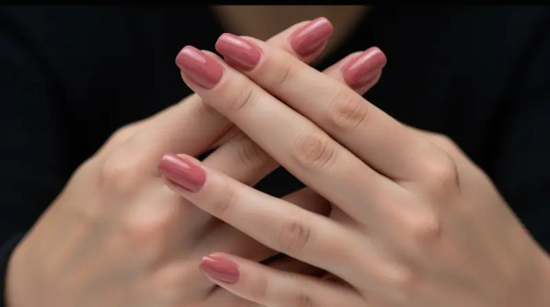 Nail Colors for Over 50 28 Dusty Rose Color Nail Polish