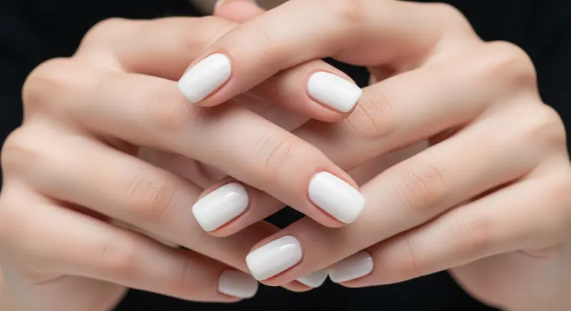 Nail Colors for Over 50 16 Milky White Color Nail Polish