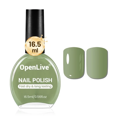 Nail Colors for Over 50 6 Sage Green Nail Polish Large Volume Quick Drying Nail Polish