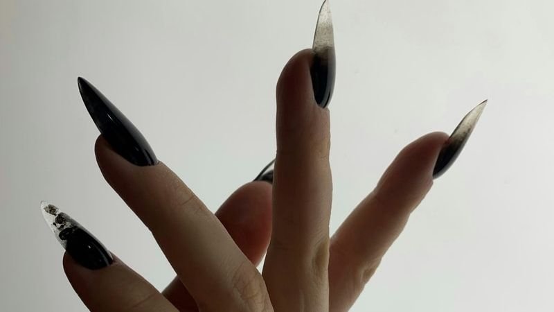 Halloween Nails Simple 6 Mysterious Shadow Claws for Halloween!