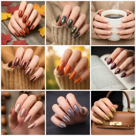 Guide to Stunning Fall Nail Ideas 1 Fall Nail Ideas
