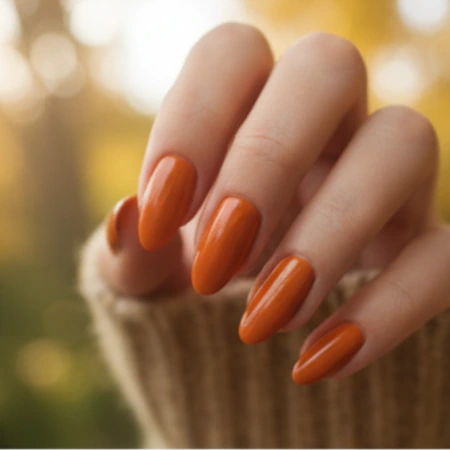 Guide to Stunning Fall Nail Ideas 7 Pumpkin Patch Perfection