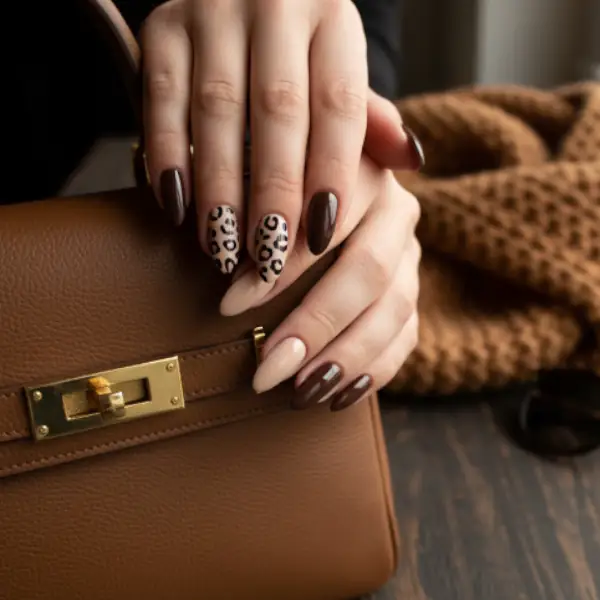 Fall Nails Color Ideas 16 My Wild & Chic Leopard Nails
