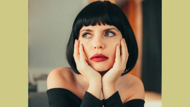 Short Bob Hairstyles With Bangs 10 Bohemian Rhapsody: The Textured Short Bob for Natural Curls